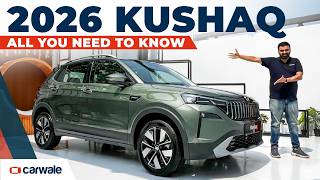 What’s New in the 2026 Kushaq? Top 5 Updated Explained | CarWale