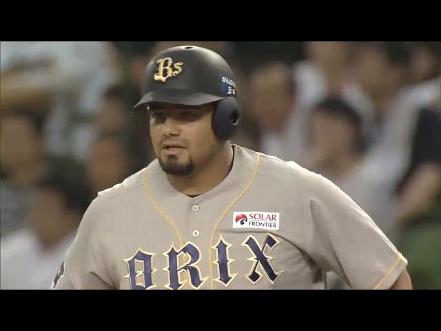 【8回表】ついに追いついた!! バファローズ・カラバイヨ 同点タイムリー 2015/5/4 L-Bs