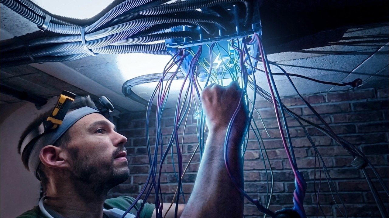Boite de dérivation, Câblage, Tableau électrique.. Une journée d'Electricien !