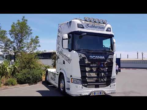 2018 (White Edition) New Scania S520 4X2 V8 Power Next Generation (Italian Style)