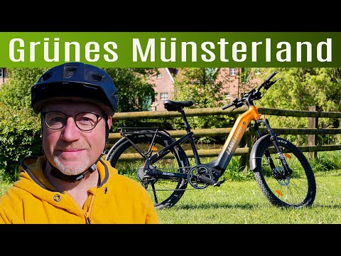 50 Kilometer E-Bike Tour im Münsterland mit dem LANKELEISI MG600 Lite 😎🔥🤘