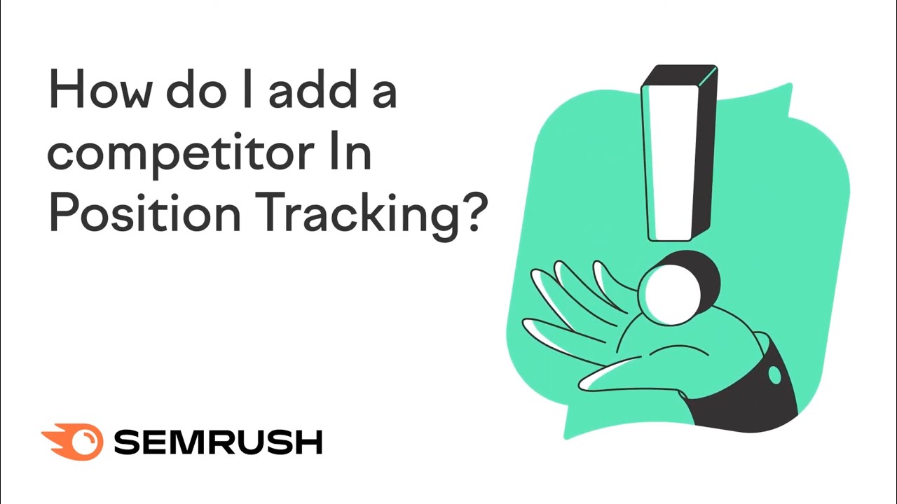 How do I add a competitor in Position Tracking? image 1