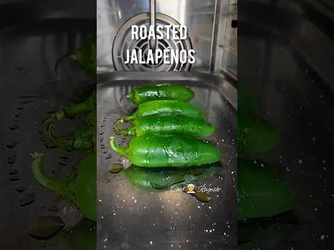 Roasted Jalapeno #shortsvideo #shortsyoutube #chef #frenchchef #foodblogger