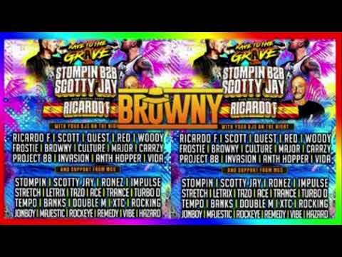 Rave To The Grave - Northeast Stompers - Promo - DJ Browny ( tracklist in info )