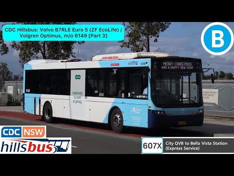 CDC Hillsbus: Volvo B7RLE Euro 5 (ZF EcoLife) / Volgren Optimus, m/o 6149 [Part 3]