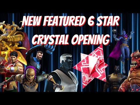 New Featured 6 Star Crystal is INSANE! 6 Star Featured Crystal Opening - Marvel Contest of Champions