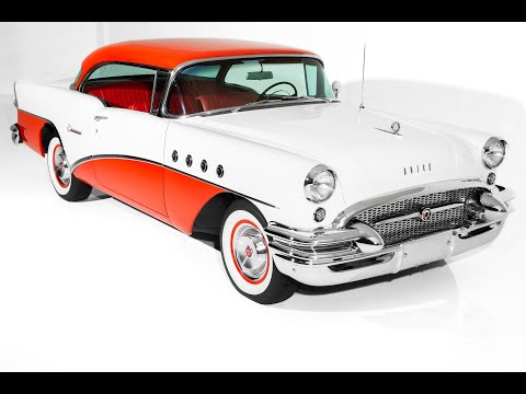 1955 Buick Century Riviera Frame-Off Restored - For Sale - Red and White