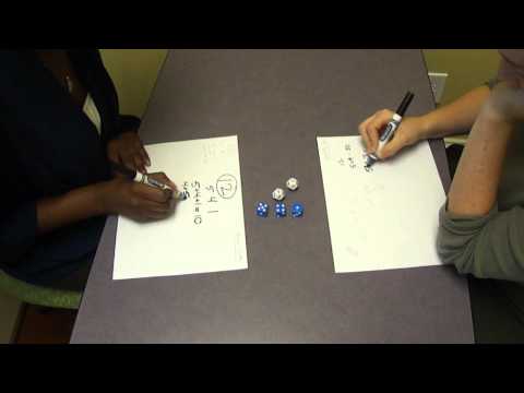 Math Dice Instructional