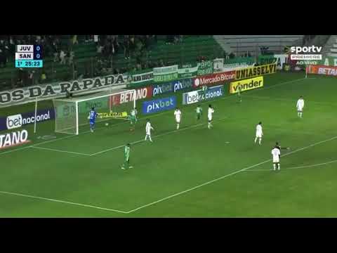 Gol de Ricardo Bueno! Juventude 1x0 Santos