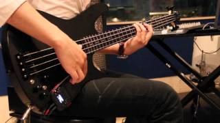 Video thumbnail for Ibanez SRKP4 equipped with Korg® mini kaoss pad 2S by Ibanez Guitar