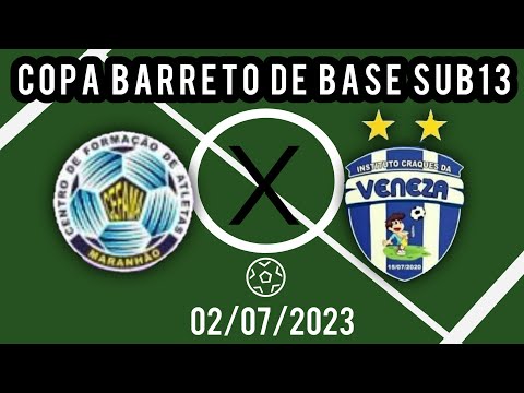 PRIMEIRO TEMPO - CRAQUES DA VENEZA X CEFAMA - primeira fase de grupos