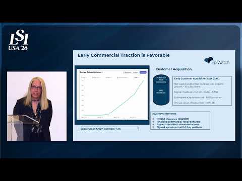 Teresa Prego, EpiWatch - FDA-cleared seizure detection for Apple Watch | LSI USA '26