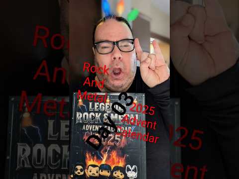 Rock and Metal Advent Calendar Day03 #advent #christmas #calendar #vlog #christmasvideo #rock #metal