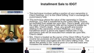 Explaining the Installment Sale to a Defective Trust with Christopher Denicolo