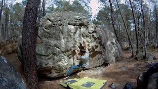 Video thumbnail of Le Barbot, 6a+ (sit). Fontainebleau