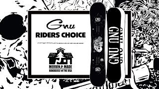 GNU Riders Choice Asym C2X Snowboard 2022 | evo