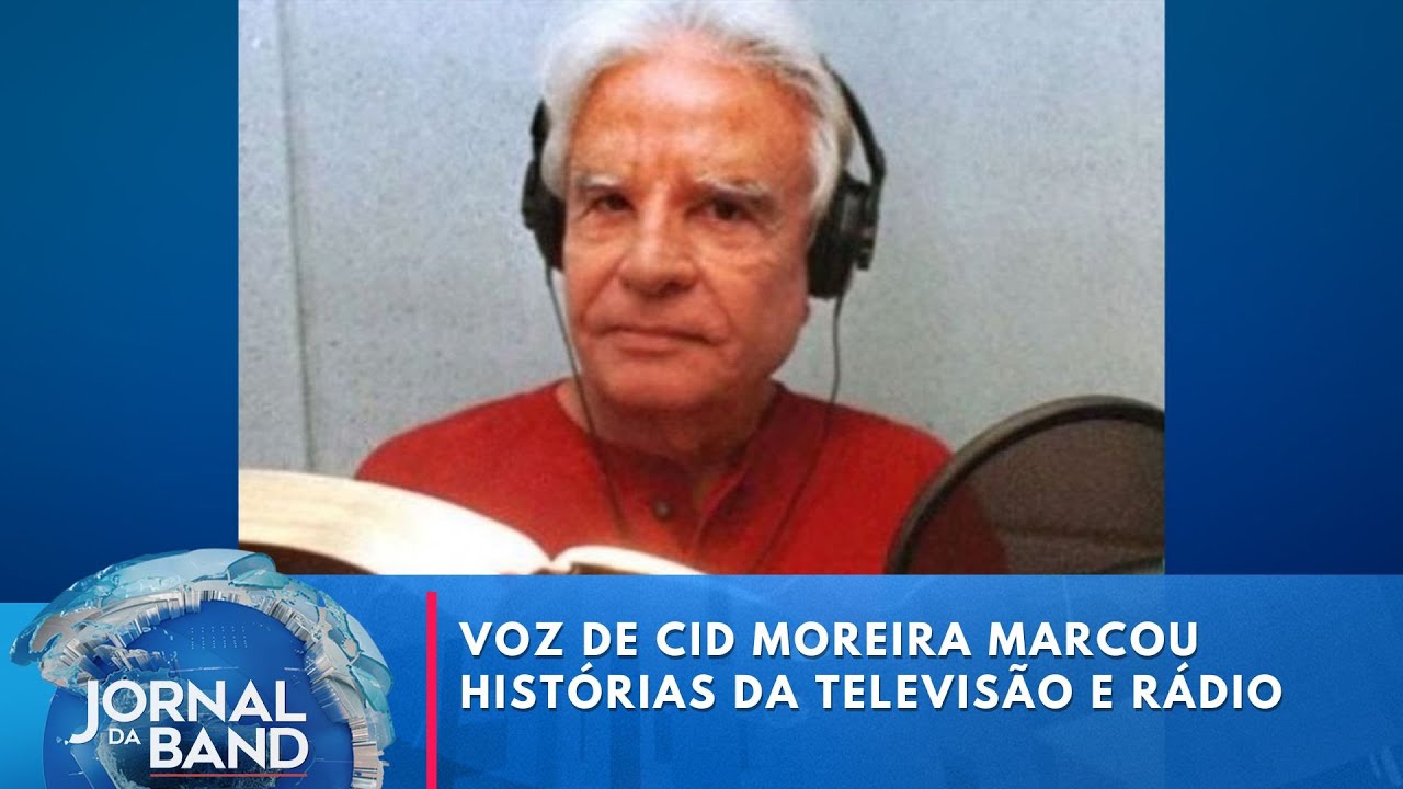 Morre o jornalista Cid Moreira, aos 97 anos, no Rio de Janeiro | Jornal da Band