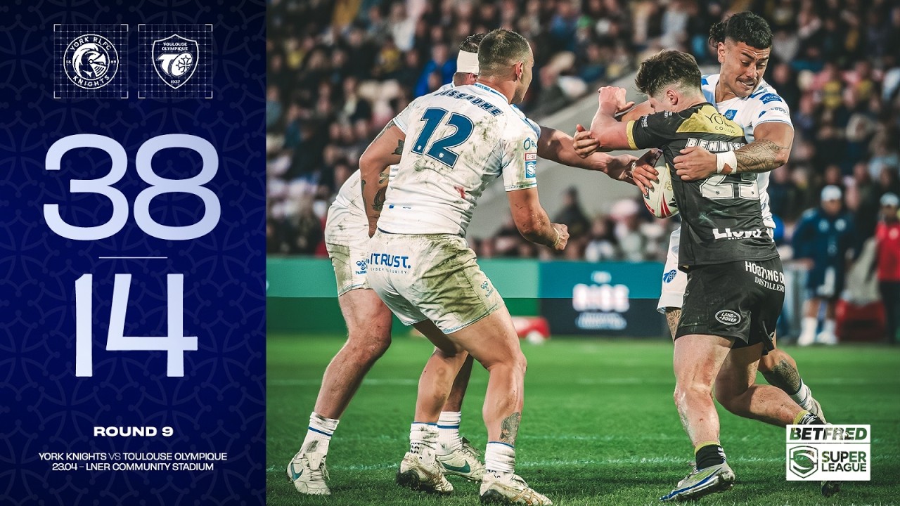 Résumé York V to J9 Super League 2026