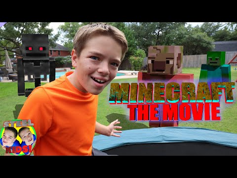 Mob's Escape MINECRAFT The MOVIE! Minecraft In Real Life Compilation!