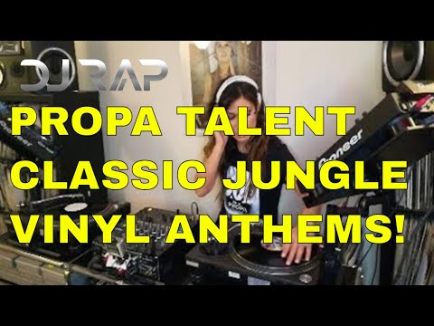 DJ Rap Propa Talent Classics  (Classic jungle mix drum and bass Vinyl) Show 7
