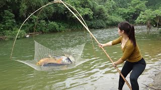 Full videos: Excellent fishing skills | How to catch fish in the wild | catching many big fish