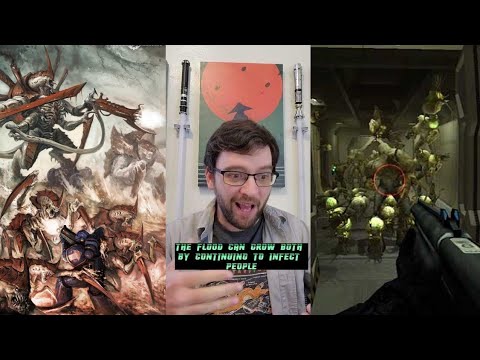 Halo Flood vs Warhammer 40k Tyranids