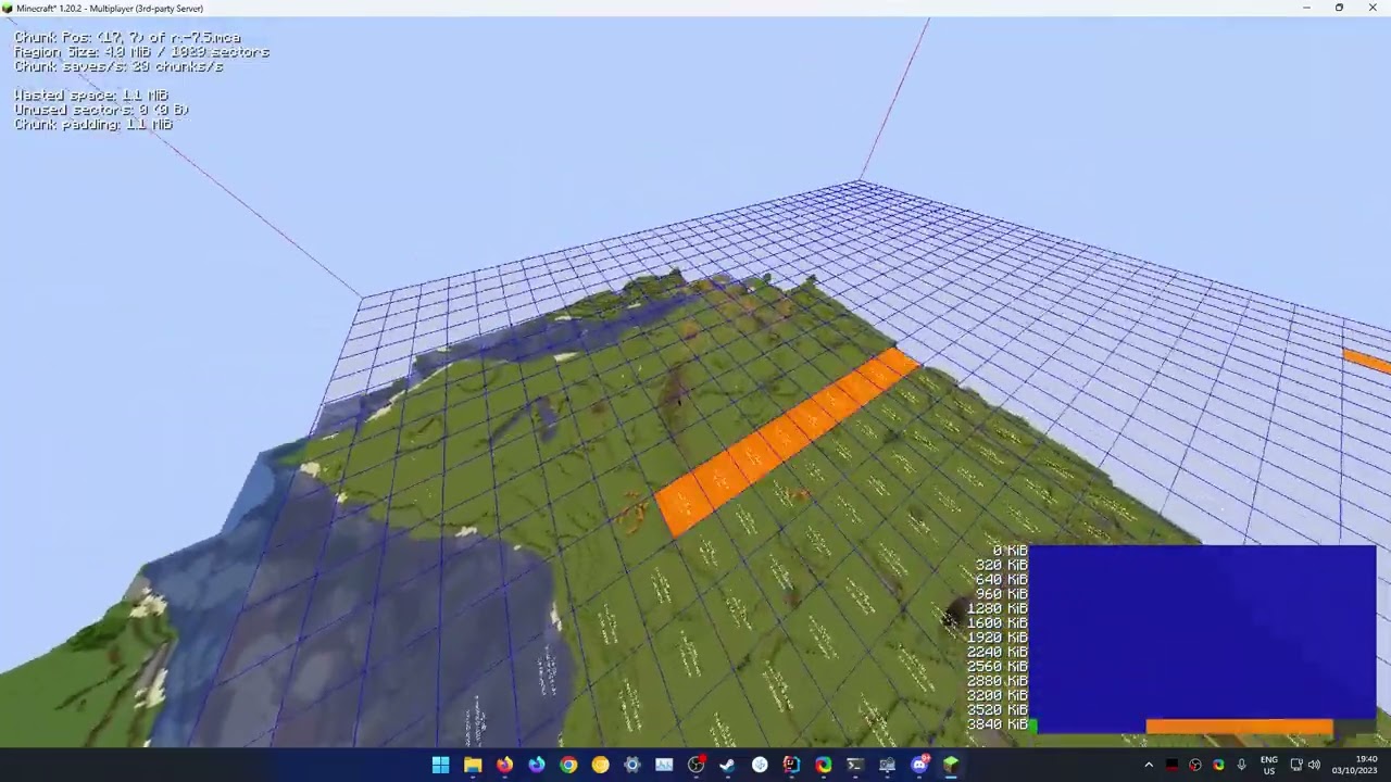 Anvil Region Analyzer - Minecraft Mod Demo