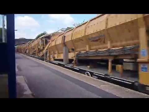 Freightliner Class 66 no: 66616 @ Oldfield Park { High Output Ballast Cleaner} 03/06/2013.