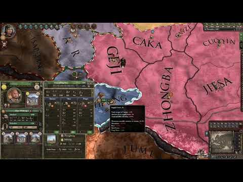Let's play CK2 Jade Dragon with CK2+ mod / Lhaze (Tibet) - part 158