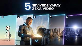 Yapay Zeka Video Üretim Teknikleri: 5 Seviye  | +Bonus Seviye