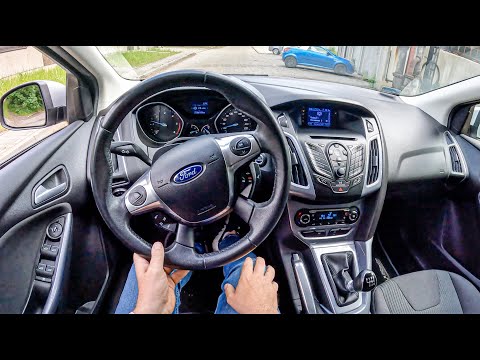 2011 Ford Focus [1.6 TDCI 115HP] |0-100| POV Test Drive #1237 Joe Black