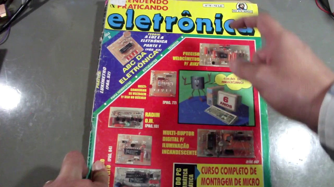 Revistas de eletrônica lançadas no Brasil (Parte 3 - Bêda Marques e outras)