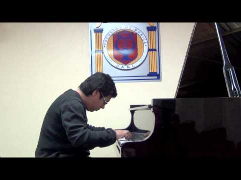 J. Haydn - Sonata Hob.XVI/52 III Finale:Presto - Aarón Martínez Hernández