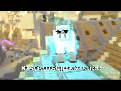 Steve vs Fuzzy Cloud - The Struggle (Annoying Villagers AMV)