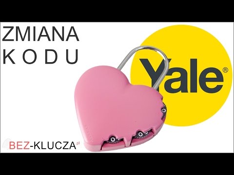 Code change - pin padlock YALE Y-HEART-PINK