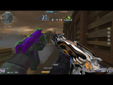 Crossfire NA 2.0 : AK12 - Iron Beast - Hero Mode X - Zombie V4