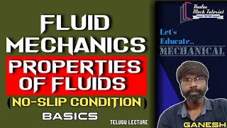 No slip boundary condition in fluid dynamics, no slip Condition, boundary conditions