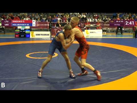Donatas RINDEIKIS (LTU) - Marian HOLUBOVSKYI (UKR).mp4