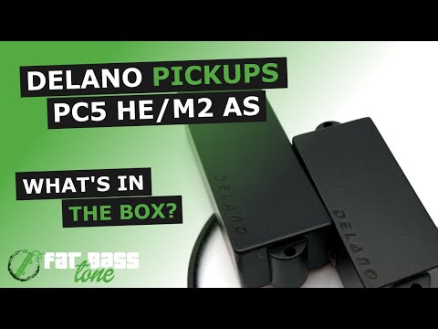 Delano PC5 HE/M2-AS 5 String Precision Bass® Pickup: What’s In The Box (A Close-Up Look)