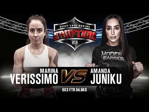 Amanda Juniku Vs Marina Verissimo - Eruption Muay Thai 23