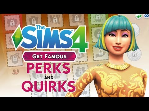FAME PERKS AND QUIRKS - The Sims 4: Get Famous | How Fame Works