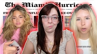 the influencers were fighting at UMiami
