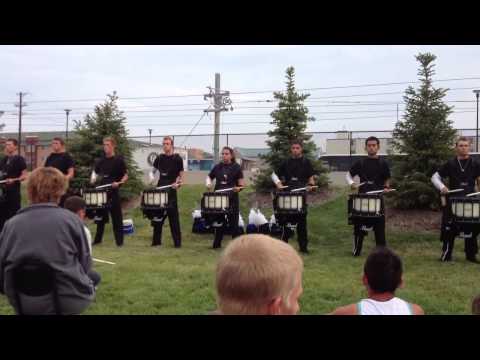 Blue Devils Drumline 2013 - New 16th note exercise