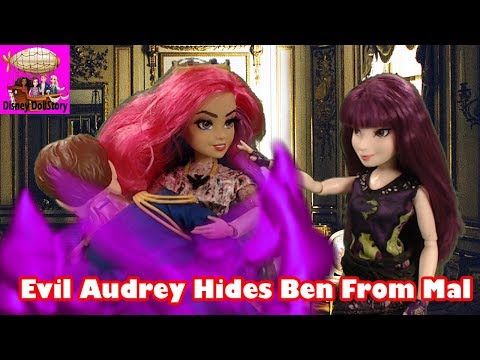 Evil Audrey Hides Ben From Mal - Episode 32 Disney Descendants Friendship Story Play Series