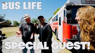 Lou Bega “Mambo no. 5” Visits our Bus | The Bus Life