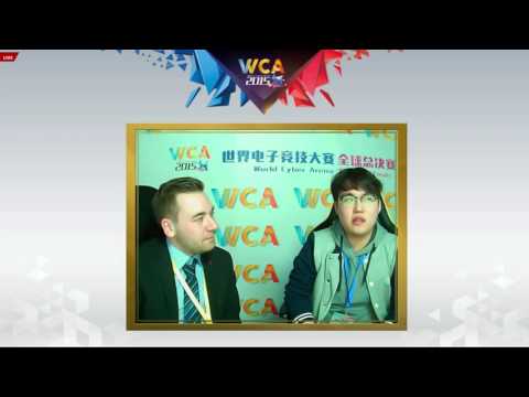 WCA 2015 - Interview with LawLiet after the Groupstage