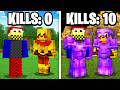 Minecraft Battle Royale, But Each Kill Upgrades Us!