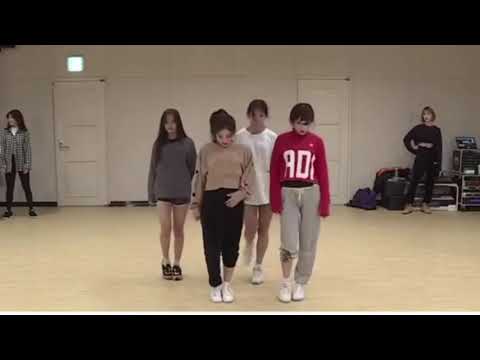 171027 fromis_9 (‪프로미스나인) Jiwon’s Team (Hayoung, Chaeyoung, Nagyung) - Talk Dirty Dance Practice