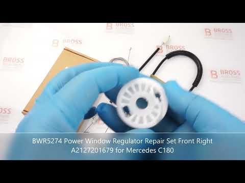 BWR5274 Power Window Regulator Repair Set Front Right A2127201679 for Mercedes C180
