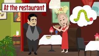 At The Restaurant 👉 Practice English Conversations | Learn English Speaking Easily Quickly